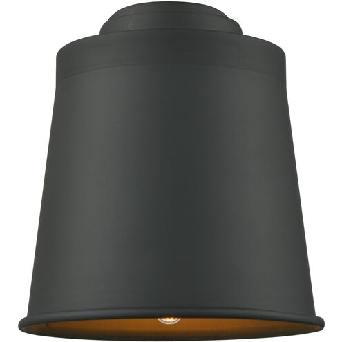Franklin Restoration Addison 1 Light 5 inch Matte Black Mini Pendant Ceiling Light in Incandescent, Franklin Restoration